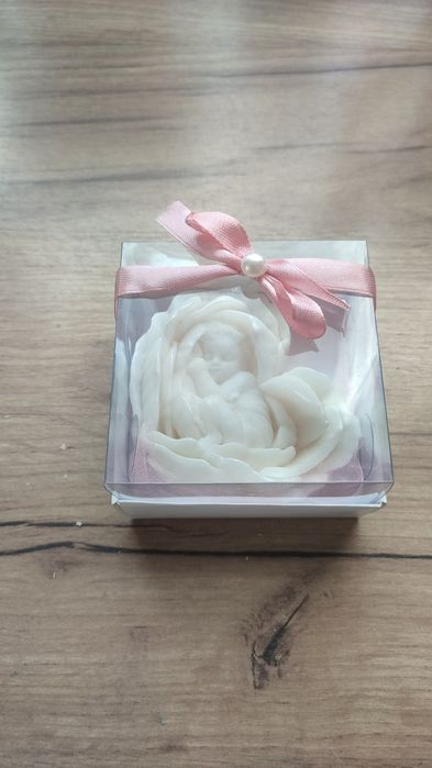 Marturii botez din ceara naturala de soia parfumate