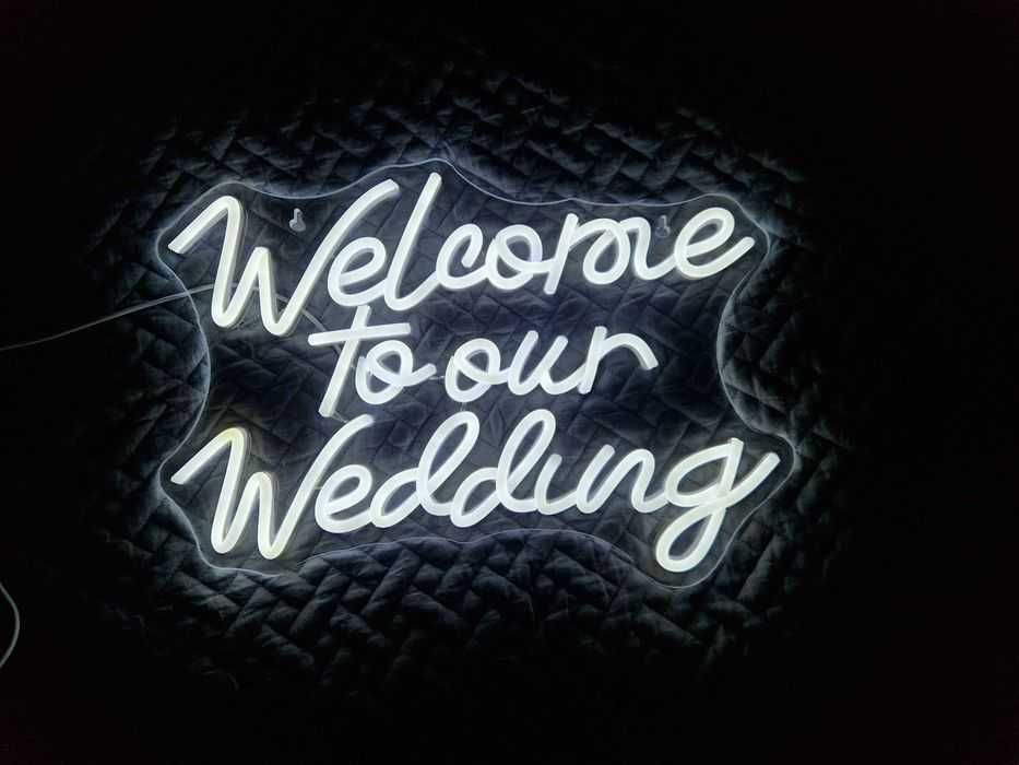 Welcome to our wedding nunta panou