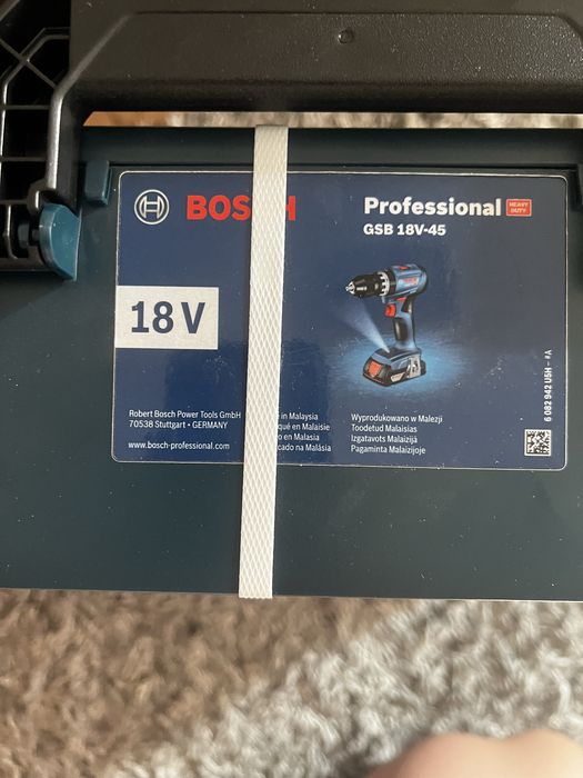 Bosch bormasina cu impact gsb 18V-45
