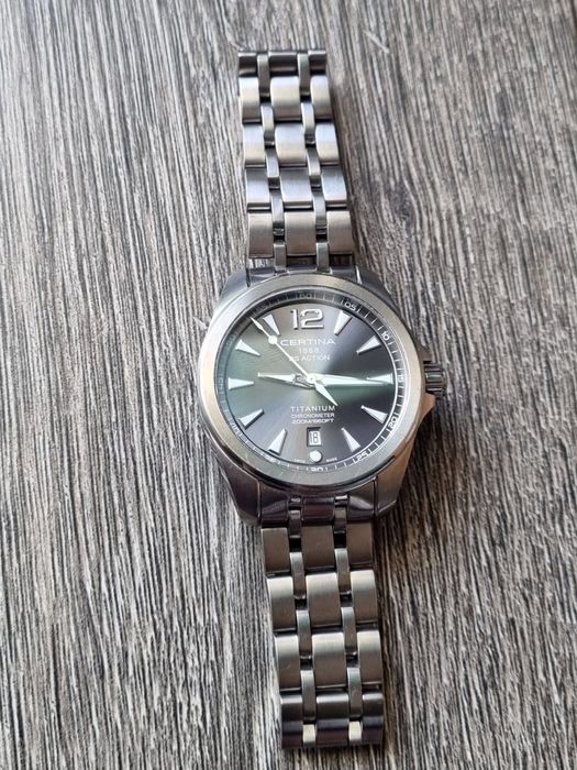 Ceas Certina Men's DS Action Watch Grey Dial Titanium
