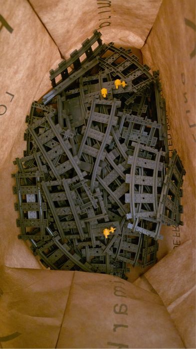 Tren Lego marfar electric cu telecomanda-cod 60198- asamblat