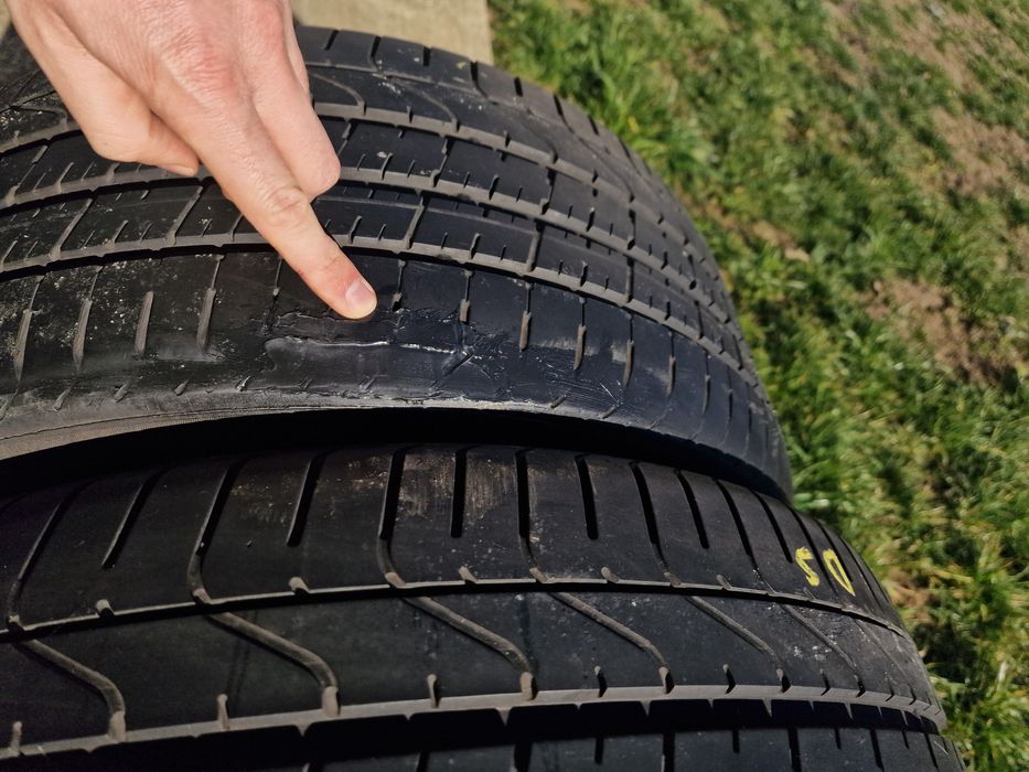 1 Avelopa vara Runflat 275/35 R20 R20 PIRELLI PZERO MOE - cu defect