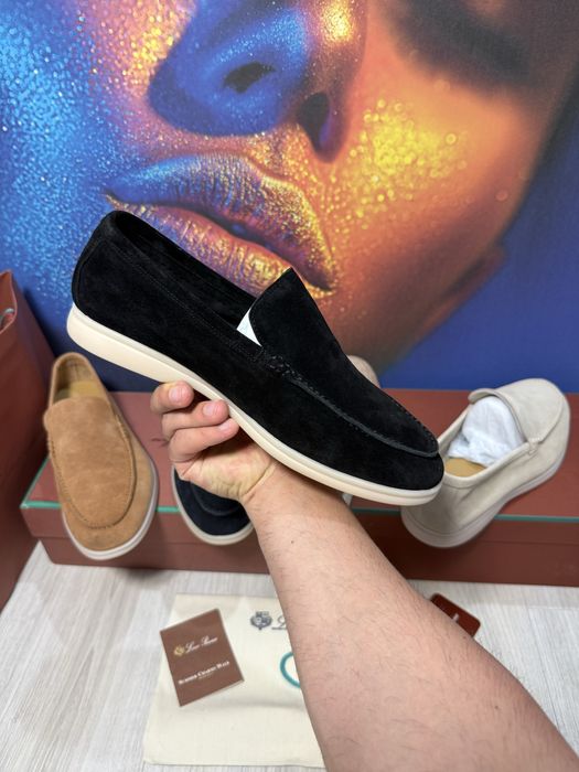 Mocasini Loro Piana piele naturala 100% Full Box colectie noua