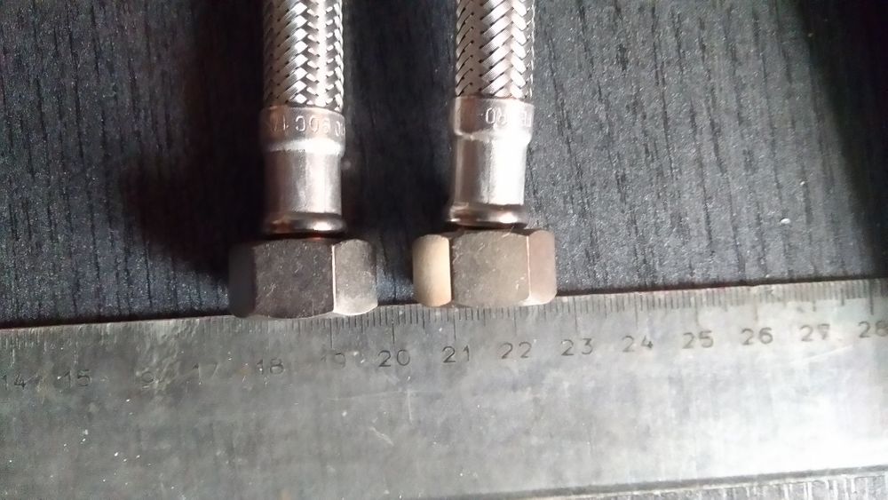 2 racorduri baterie - marca FERRO 35cm + 1 Racord TUCAI 50cm