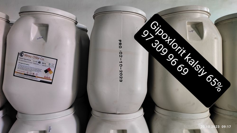 Gipoxlorit kalsiy65%