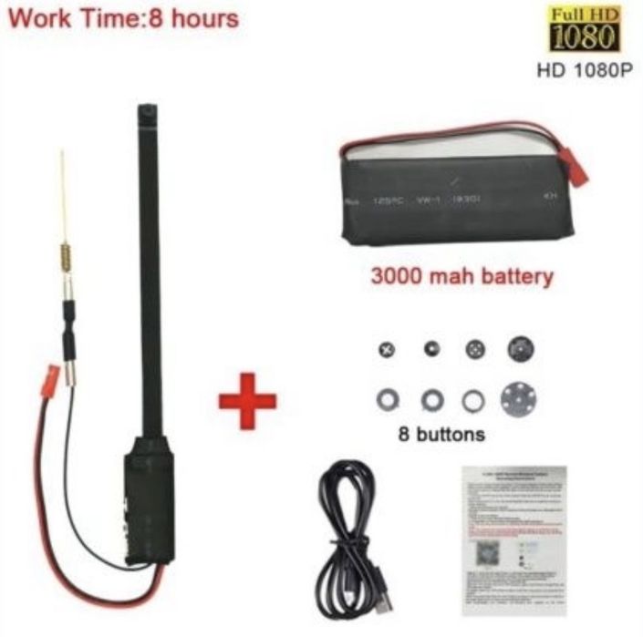 Wifi kamera batareyali