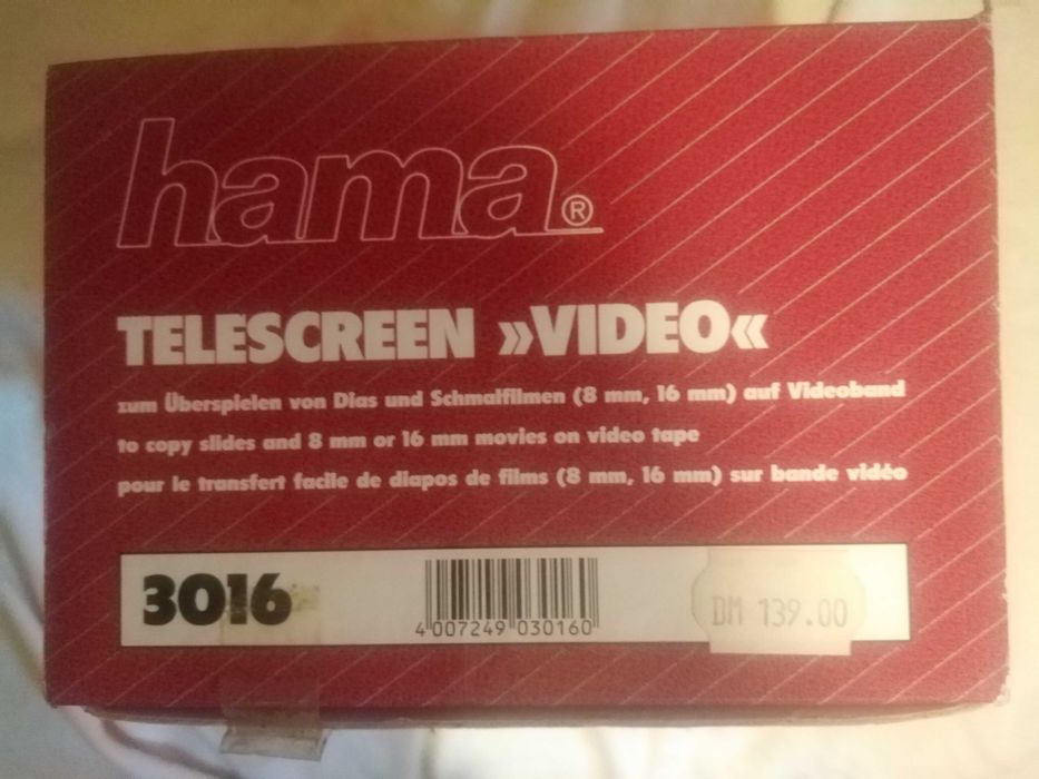 Dispozitiv optic de transfer pelicula film pe digital sau caseta video