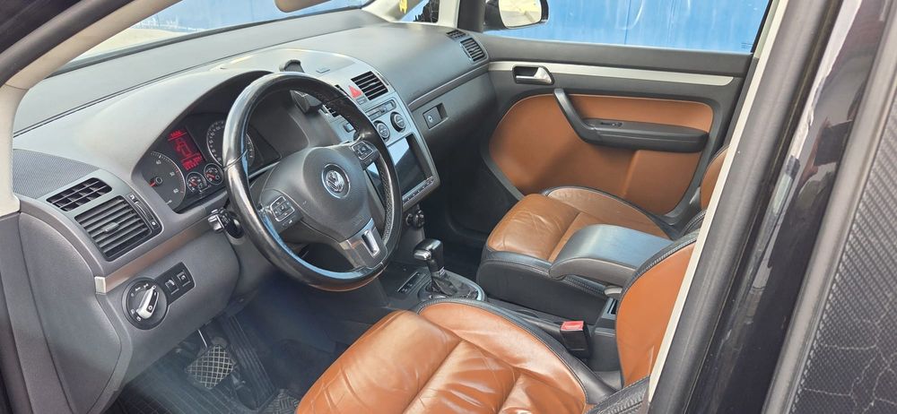 Vw Touran**TOPP**2008 **TRAPĂ** 2.0 TDI 170 CP DSG AUTOMAT! FULL PIELE