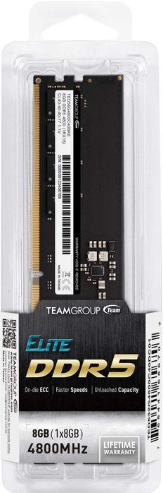 Оперативная память 8GB 4800MHz DDR5 Team Group ELITE PC5-38400