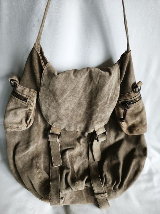 Винтидж чанта естествена кожа