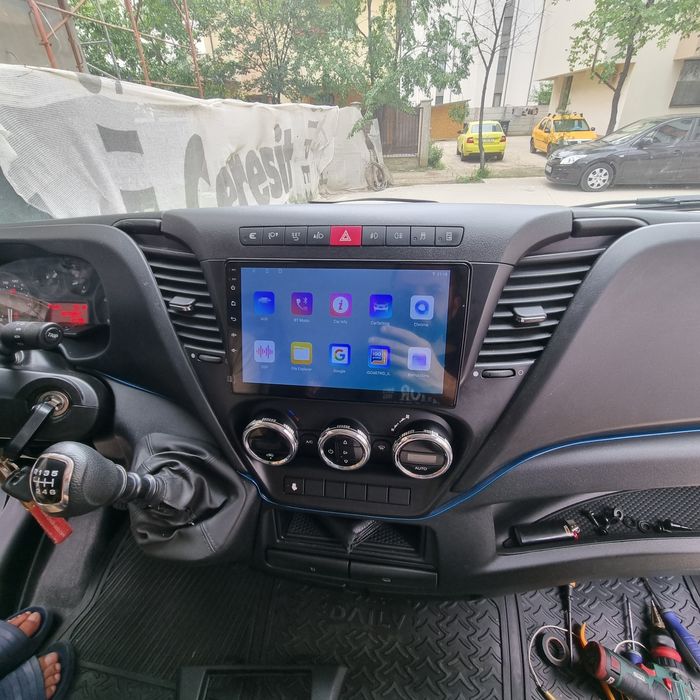 Navigatie Android Iveco Daily Waze YouTube GPS BT USB