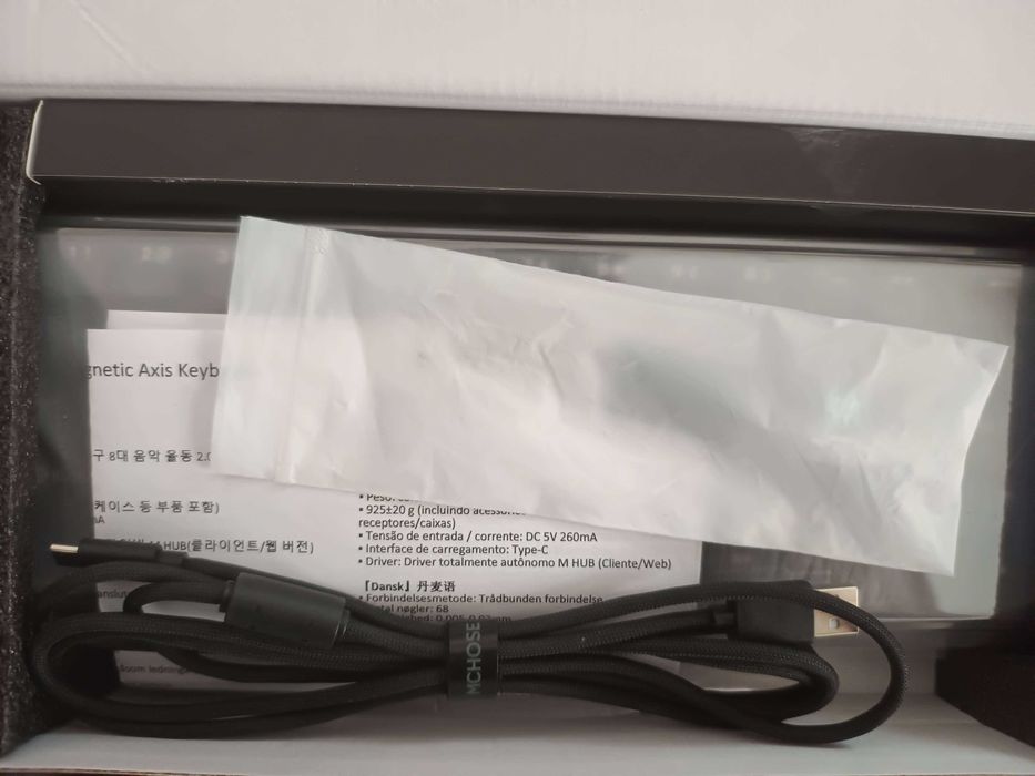 Mchose ace68 tastatura cu switch-uri magnetice
