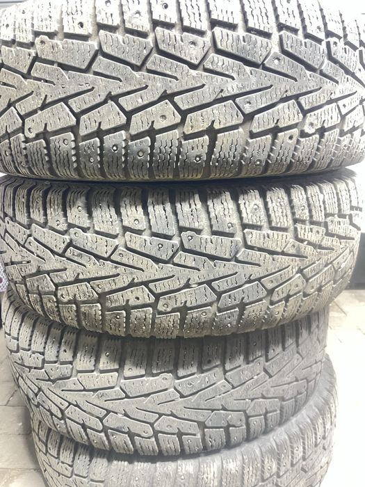 Колеса зимние с шипами
