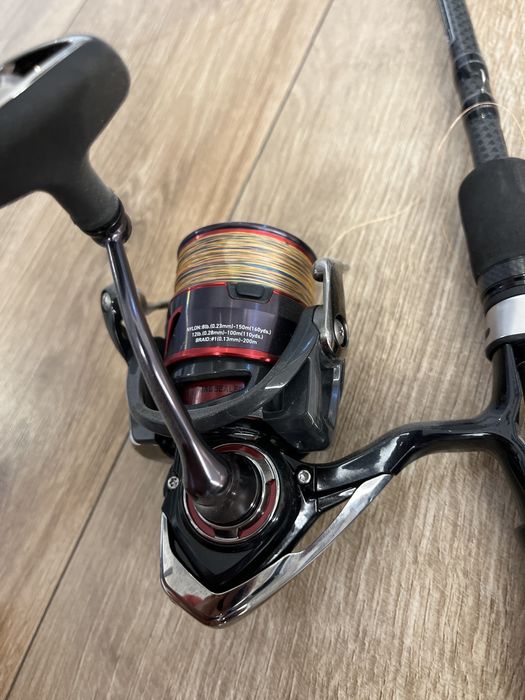 Vand lanseta spinning Okuma PCH Air 2,25 m actiune 5,21 g cu mulineta Daviva Fuego LT-C 3000 - IMPECABILE