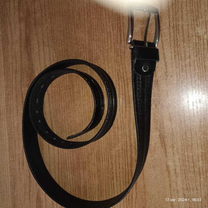 ремень мужской кожаный
