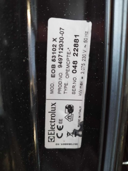 Фурна за вграждане Electrolux ЕОВ53102 Х