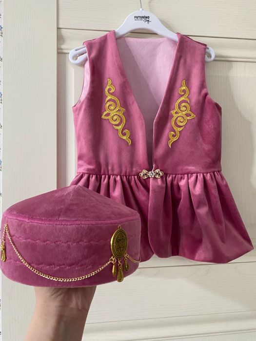 Национальное казахское платье для девочки