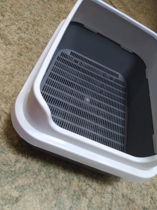 Кошачий лоток с лопаткой