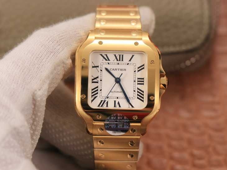 Автоматичен унисекс часовник Cartier Santos de Cartier