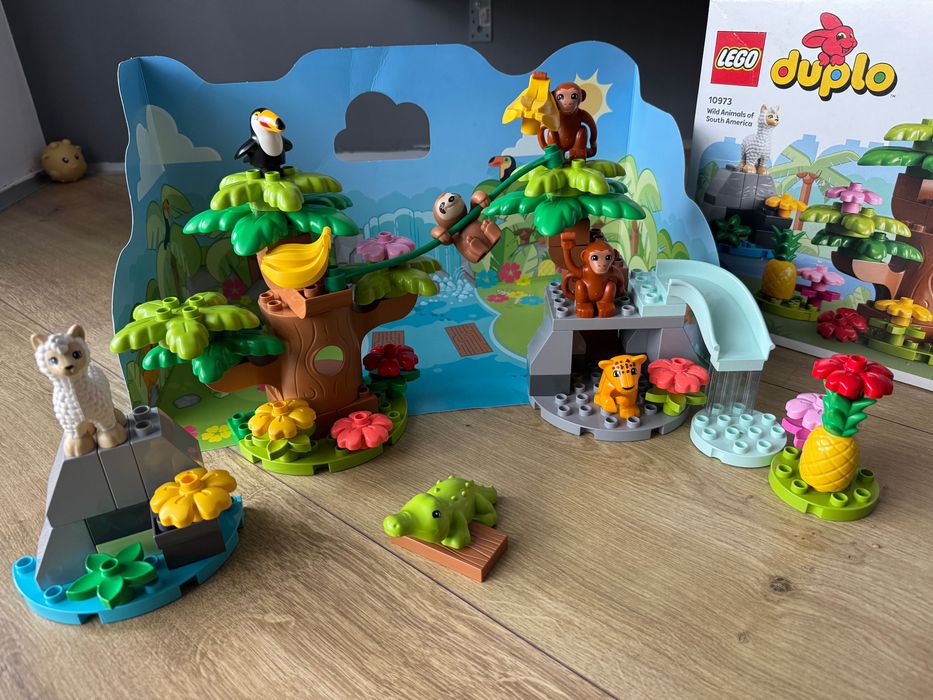 LEGO DUPLO 10973 – Animale sălbatice din America de Sud | Set complet