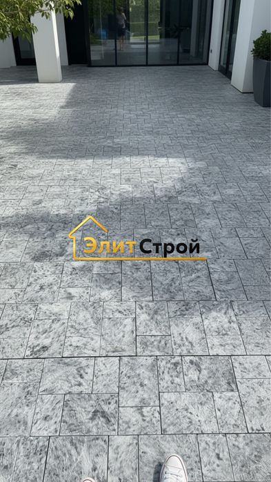 Брусчатка с мраморным эффектом