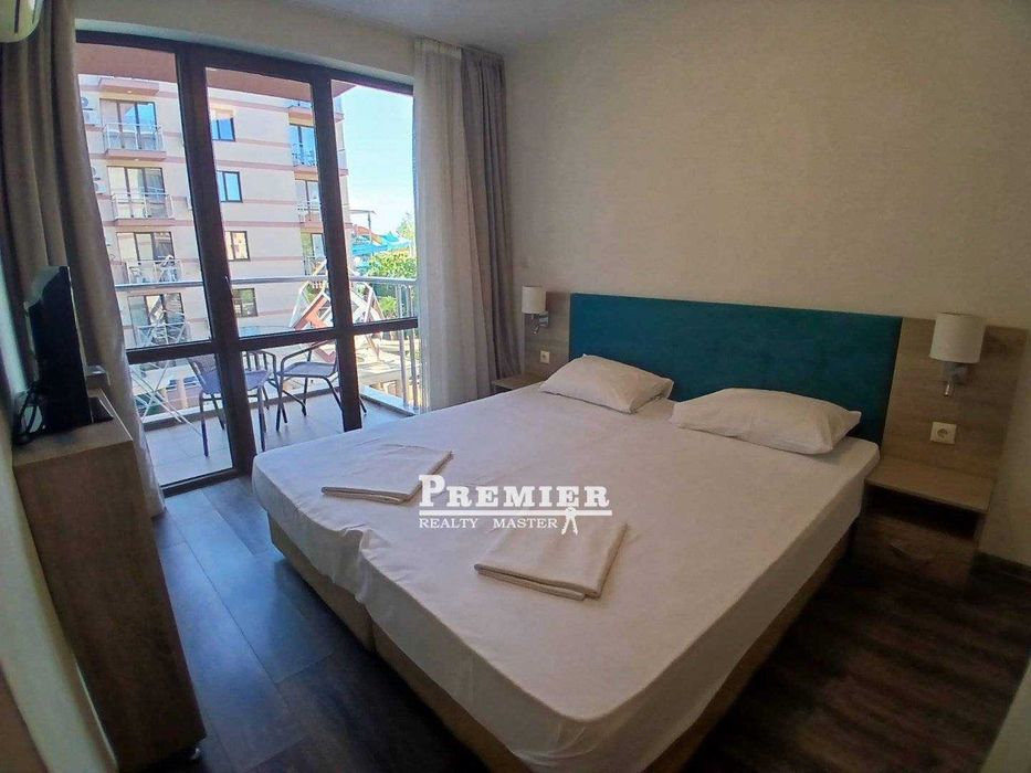 Продава се прекрасна студия в отличен целогодишен комплекс,