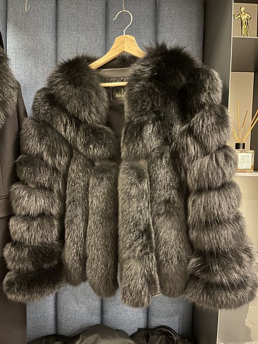 Палто естествен косъм