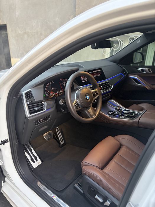 Bmw X6 40i 2020 yil 58000 km kraskasi toza holati ideal