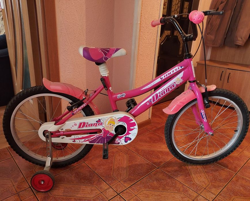 VÂND BICICLETA PENTRU COPII DE 18 INCH, bicicleta este ca și nouă