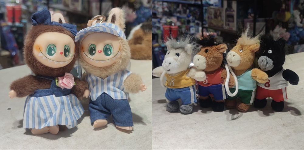 Брелок Лабубу,лошадка