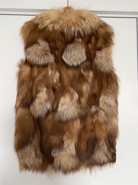 Елек лисица естествен косъм