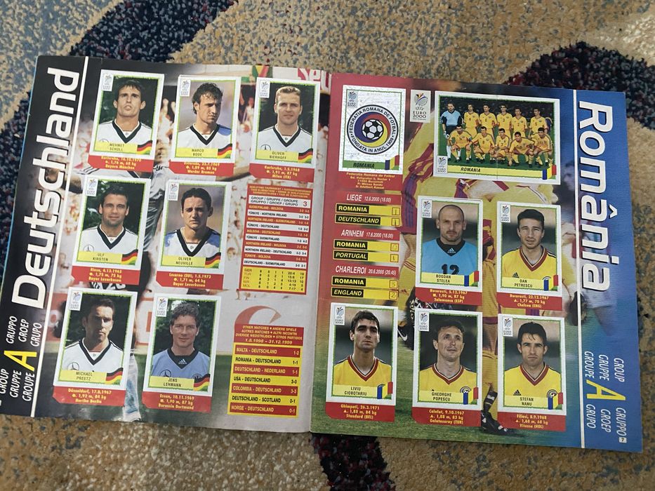 Panini Euro 2000. 100% Completed Sticker Album. Superb!!