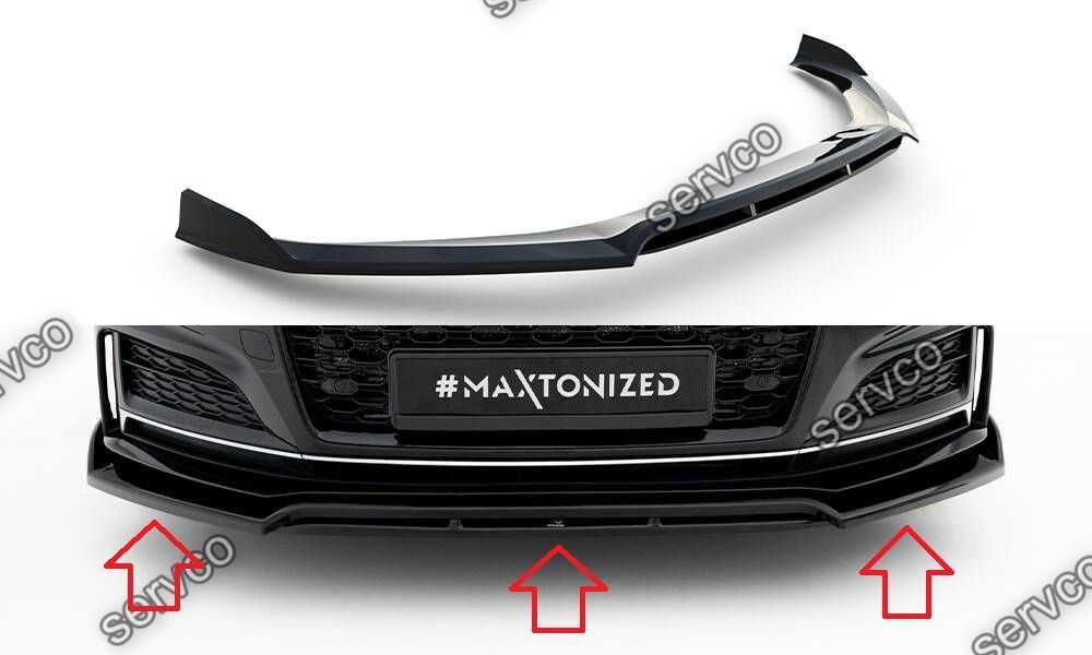 Prelungire bara fata Audi S5 A5 S-Line F5 2017-2019 v17 Maxton Design