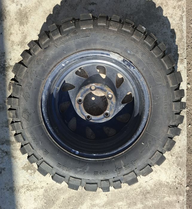 Set 4 Roti Off-Road Suzuki Jimny / Vitara 205/70 R15 Lemmerz + Barbier