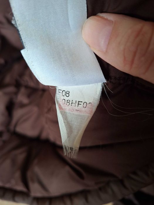 Винтидж Y2K Оригинално яке рр L The North Face Nuptse 700 (Кафяво / Пух)