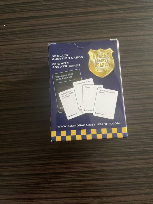 Joc carti Guards against insanity