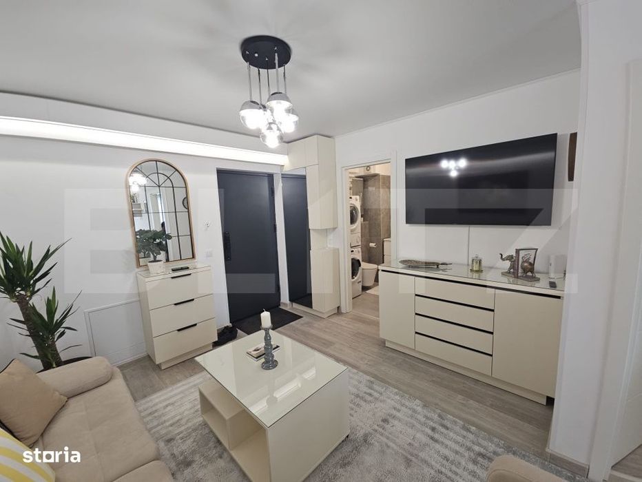 Apartament 2 camere, 44 mp, mobilat complet, zona Copou — fotografia 1