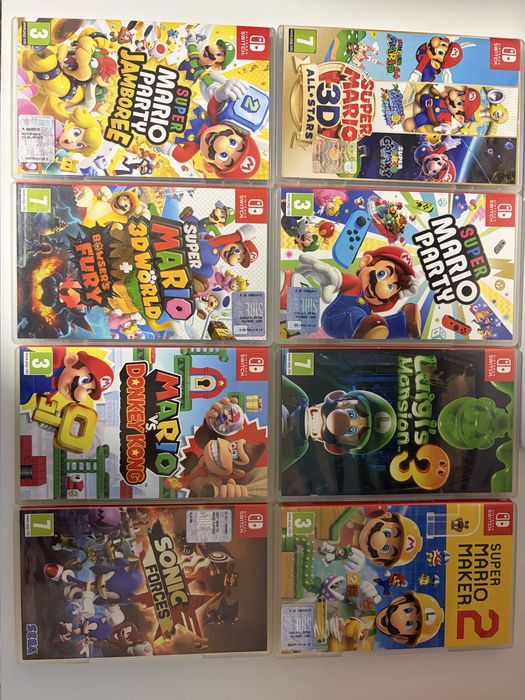 Nintendo switch si jocuri