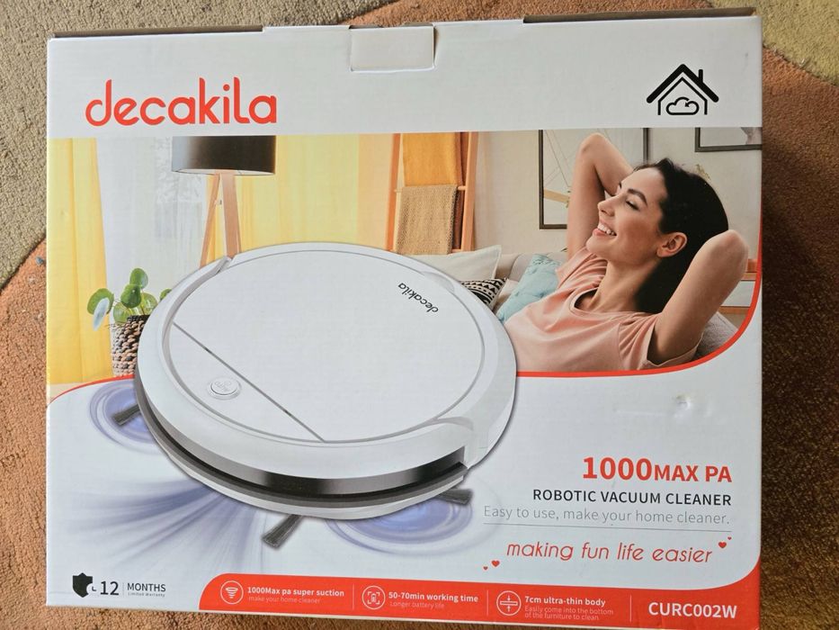 Прахосмукачка робот с жироскоп decakila