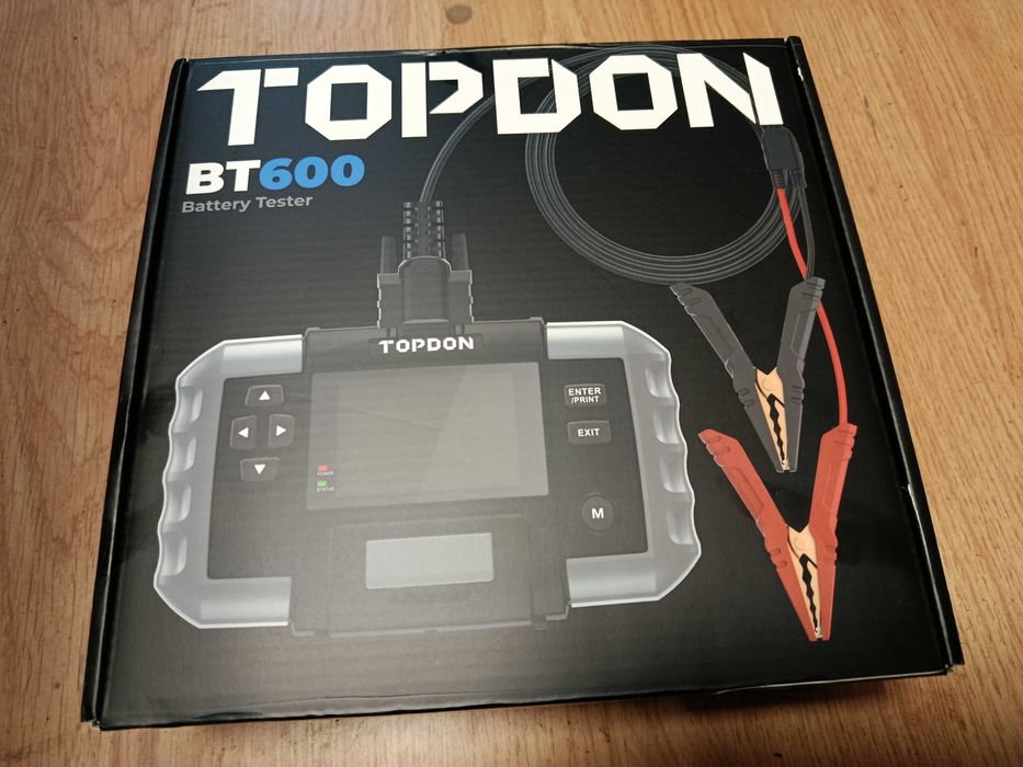 Тестер за акумулатори BT600, 12V 24V с вграден термопринтер