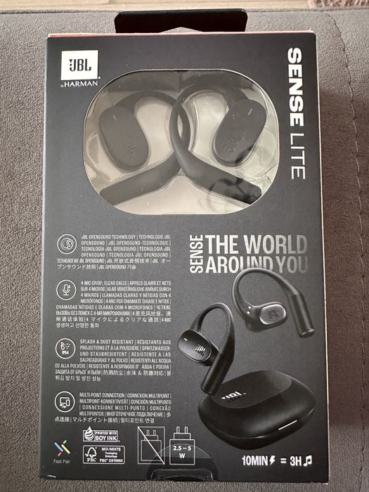 Casti JBL Sense Lite, Open-ear, True wireless, Bluetooth, Microfon
