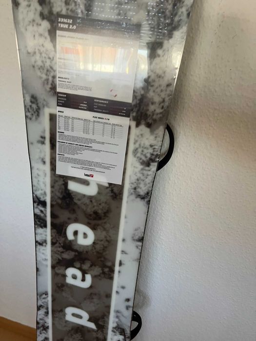 Placa snowboard NOUA Head True 2.0 black 151cm +Head