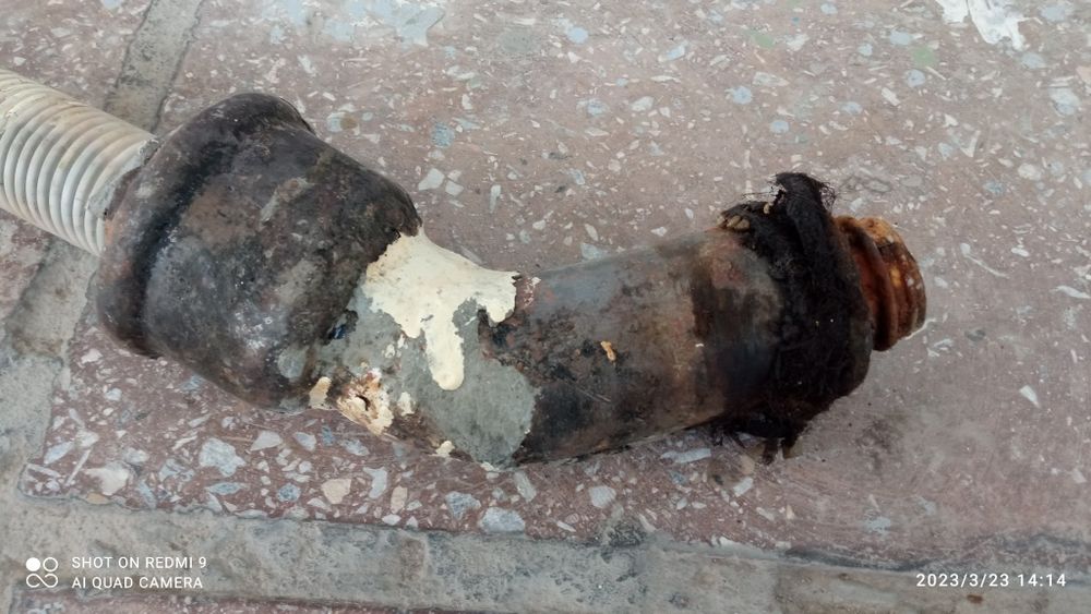 Чугунный патрубок для канализации *