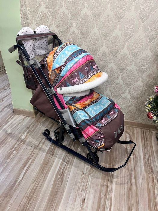 Санки коляска Ника