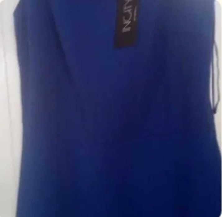 Платье синего цвета