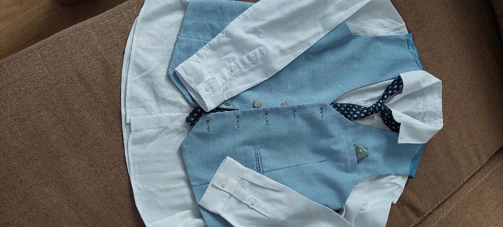 Next-Set 2 piese camasa si cravata marimea 152cm -12 ani