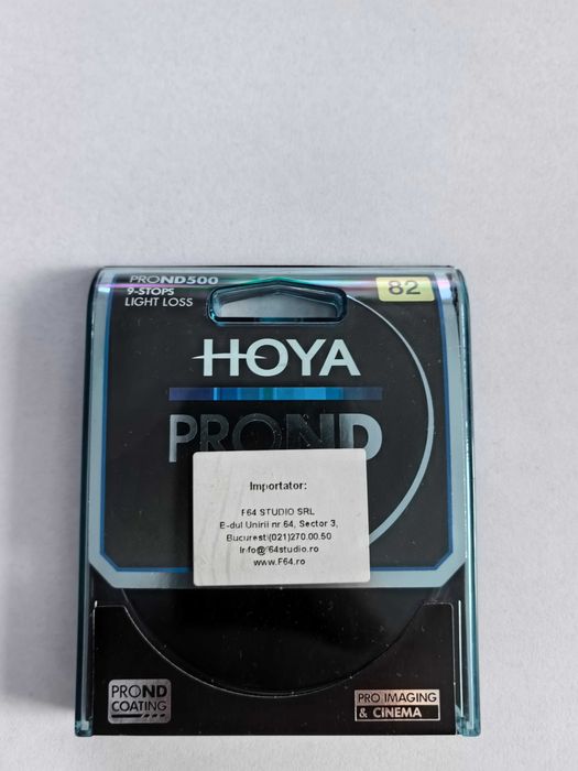 Hoya PRO ND500 Filtru  Foto Densitate Neutra 82mm