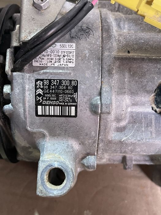Compresor AC Peugeot 3008 II 1.5 Hdi 9834730080 Peugeot 508 , 5008 II