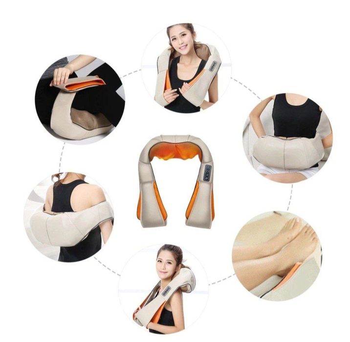 Массажер для шеи Massager of Neck Kneading плеч и спины Доставка есть!