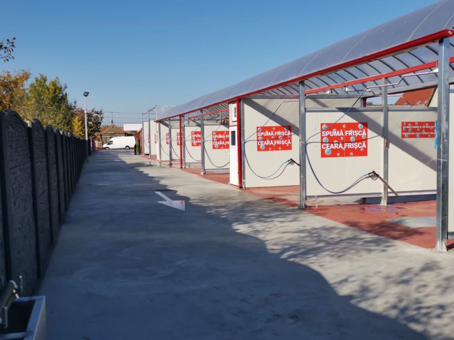 Spalatorie auto self service cu fise , bancnote,automatizări